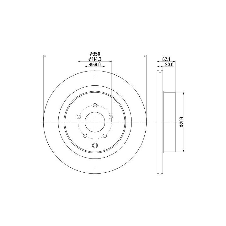 Stabdžių diskas TEXTAR 92302203