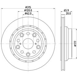 Stabdžių diskas TEXTAR 92302703