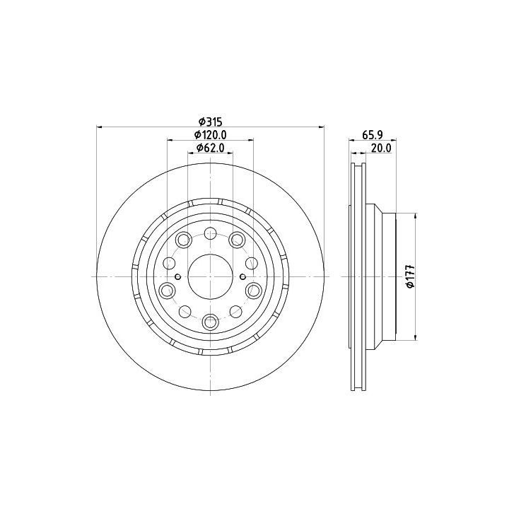 Stabdžių diskas TEXTAR 92302703
