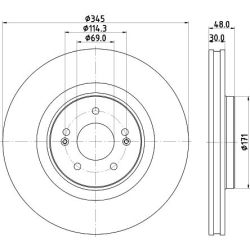 Stabdžių diskas TEXTAR 92341603