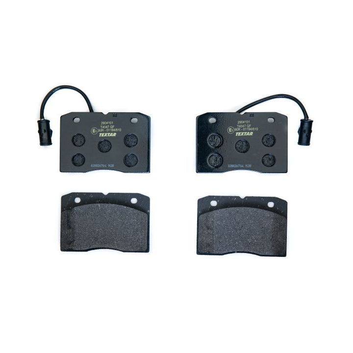 Stabdžių trinkelių rinkinys, diskinis stabdys TEXTAR 2904101