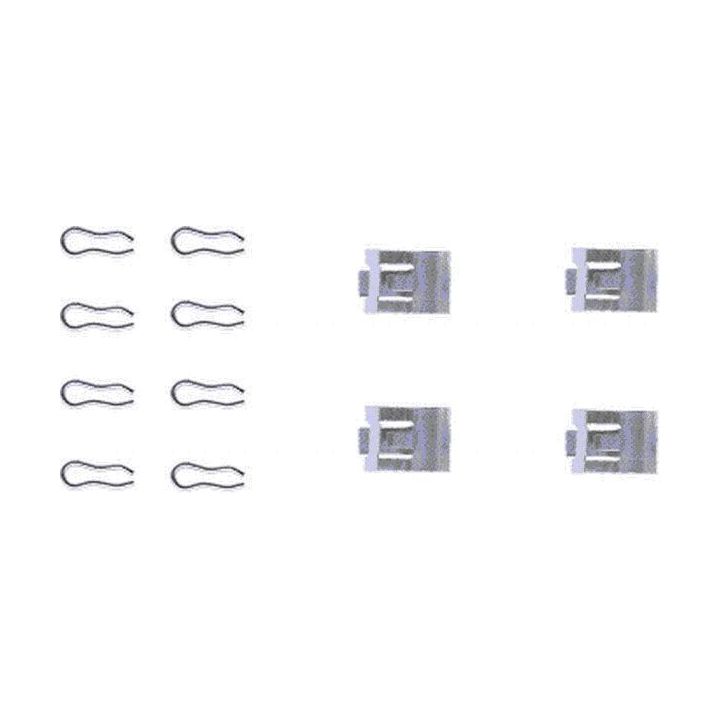 Priedų komplektas, diskinių stabdžių trinkelės TEXTAR 82027000