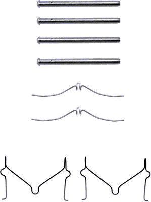 Priedų komplektas, diskinių stabdžių trinkelės TEXTAR 82029400