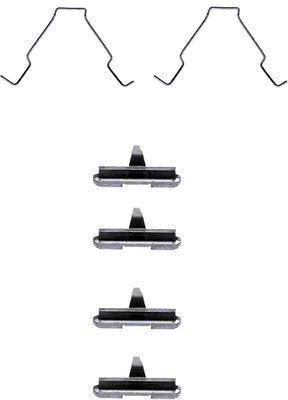 Priedų komplektas, diskinių stabdžių trinkelės TEXTAR 82033500