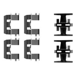 Priedų komplektas, diskinių stabdžių trinkelės TEXTAR 82058100