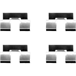 Priedų komplektas, diskinių stabdžių trinkelės TEXTAR 82058500