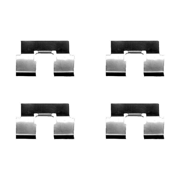 Priedų komplektas, diskinių stabdžių trinkelės TEXTAR 82058500