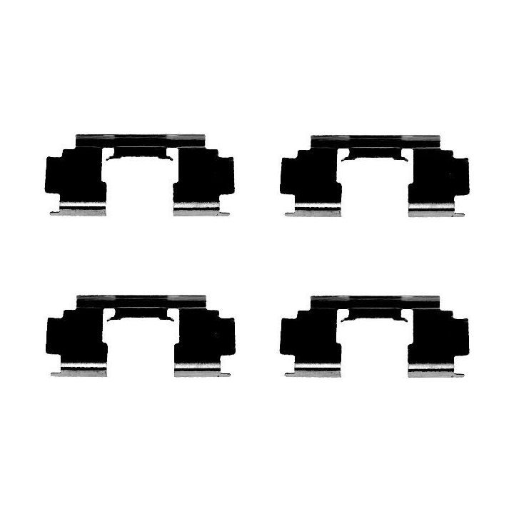 Priedų komplektas, diskinių stabdžių trinkelės TEXTAR 82061100