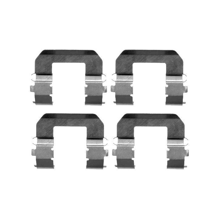 Priedų komplektas, diskinių stabdžių trinkelės TEXTAR 82071600