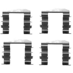 Priedų komplektas, diskinių stabdžių trinkelės TEXTAR 82073000