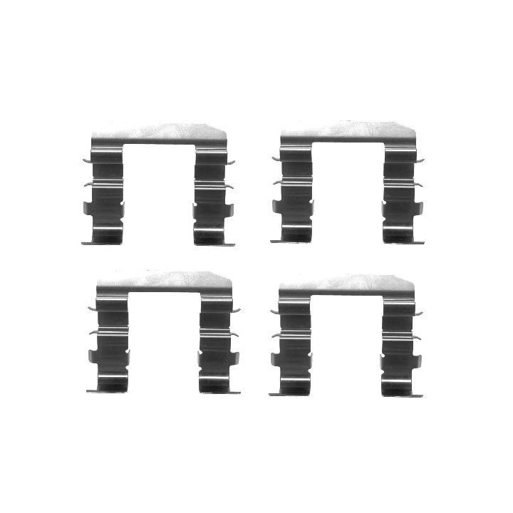 Priedų komplektas, diskinių stabdžių trinkelės TEXTAR 82073000