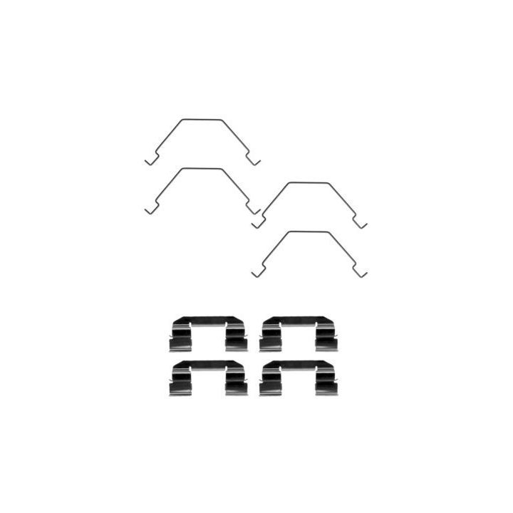 Priedų komplektas, diskinių stabdžių trinkelės TEXTAR 82507000