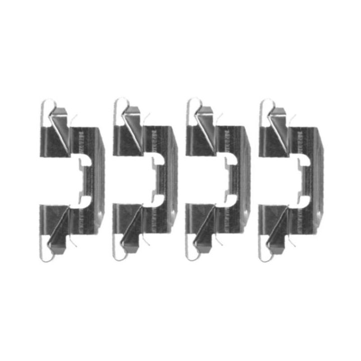 Priedų komplektas, diskinių stabdžių trinkelės TEXTAR 82507700