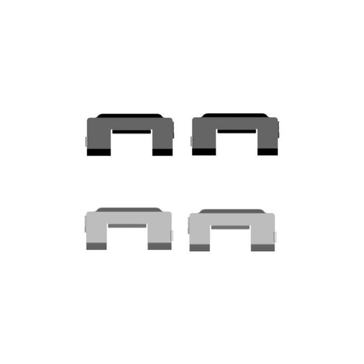 Priedų komplektas, diskinių stabdžių trinkelės TEXTAR 82510700