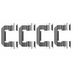 Priedų komplektas, diskinių stabdžių trinkelės TEXTAR 82541100