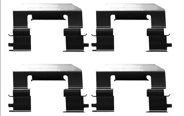 Priedų komplektas, diskinių stabdžių trinkelės TEXTAR 82542500