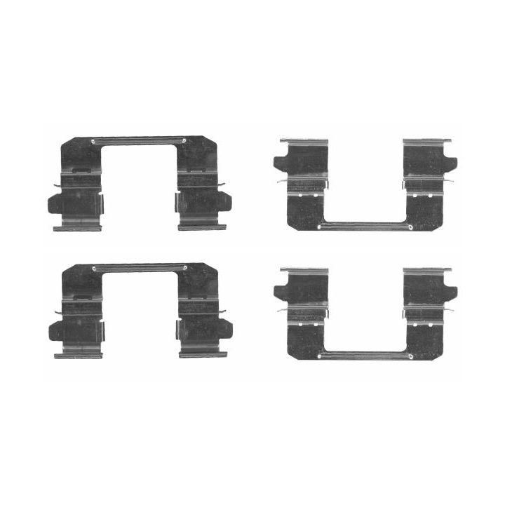 Priedų komplektas, diskinių stabdžių trinkelės TEXTAR 82542600