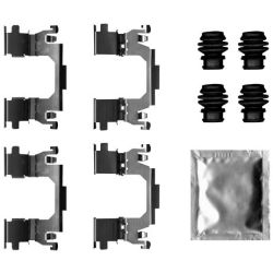Priedų komplektas, diskinių stabdžių trinkelės TEXTAR 82543800