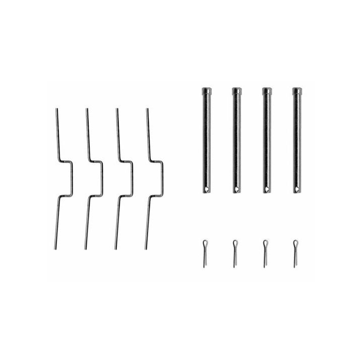 Priedų komplektas, diskinių stabdžių trinkelės TEXTAR 82545400