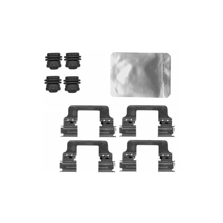 Priedų komplektas, diskinių stabdžių trinkelės TEXTAR 82547000