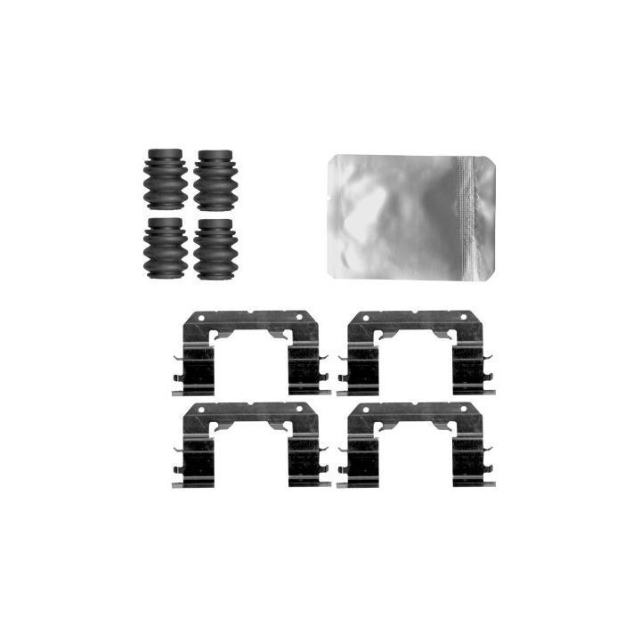 Priedų komplektas, diskinių stabdžių trinkelės TEXTAR 82548000