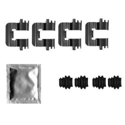 Priedų komplektas, diskinių stabdžių trinkelės TEXTAR 82550100