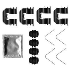 Priedų komplektas, diskinių stabdžių trinkelės TEXTAR 82550600