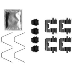 Priedų komplektas, diskinių stabdžių trinkelės TEXTAR 82551600