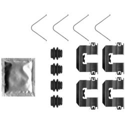 Priedų komplektas, diskinių stabdžių trinkelės TEXTAR 82553500