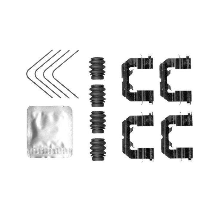 Priedų komplektas, diskinių stabdžių trinkelės TEXTAR 82554300