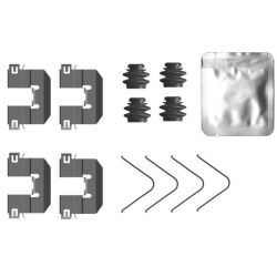 Priedų komplektas, diskinių stabdžių trinkelės TEXTAR 82556300