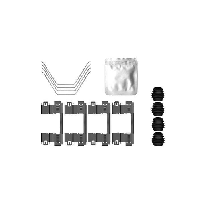 Priedų komplektas, diskinių stabdžių trinkelės TEXTAR 82558600