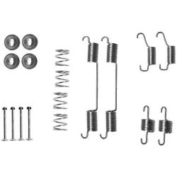 Priedų komplektas, stovėjimo stabdžių trinkelės TEXTAR 97016600
