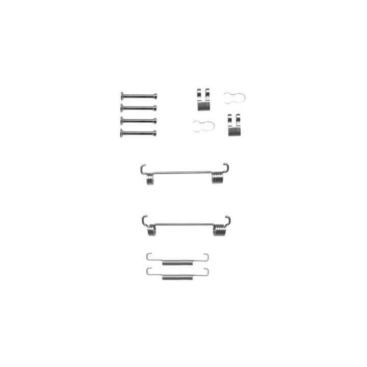 Priedų komplektas, stovėjimo stabdžių trinkelės TEXTAR 97035300