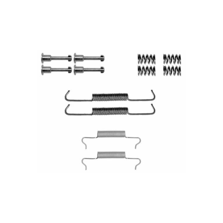 Priedų komplektas, stovėjimo stabdžių trinkelės TEXTAR 97036100