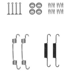 Priedų komplektas, stovėjimo stabdžių trinkelės TEXTAR 97036300