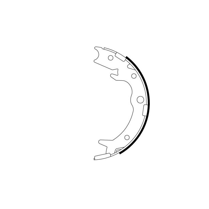 Stabdžių trinkelių komplektas, stovėjimo stabdis TEXTAR 91062800