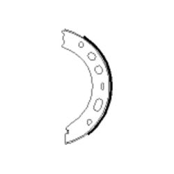 Stabdžių trinkelių komplektas, stovėjimo stabdis TEXTAR 91063500