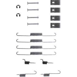 Priedų komplektas, stabdžių trinkelės TEXTAR 97003500
