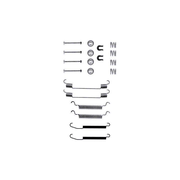 Priedų komplektas, stabdžių trinkelės TEXTAR 97010700