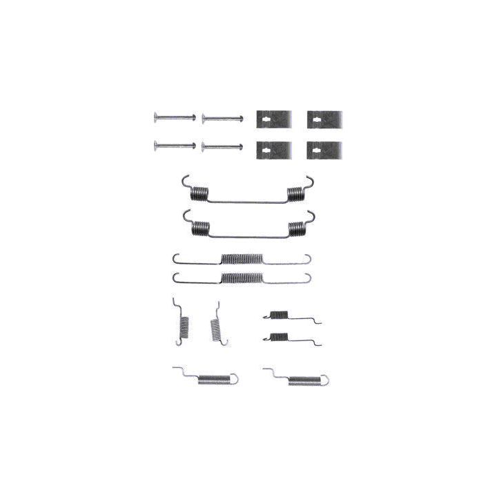 Priedų komplektas, stabdžių trinkelės TEXTAR 97011000