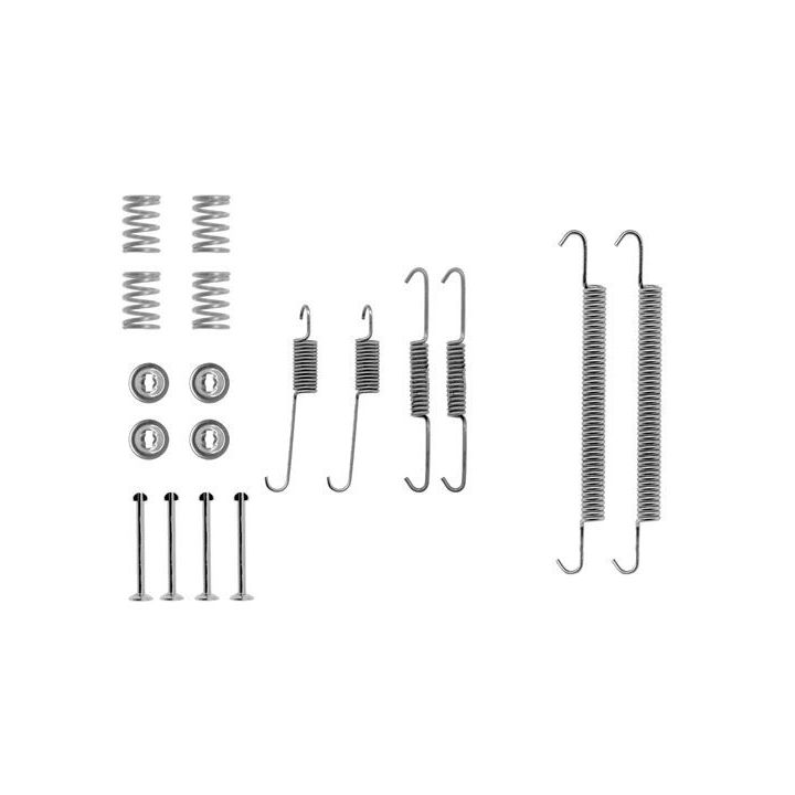 Priedų komplektas, stabdžių trinkelės TEXTAR 97012100