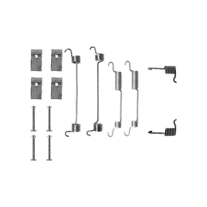 Priedų komplektas, stabdžių trinkelės TEXTAR 97013500