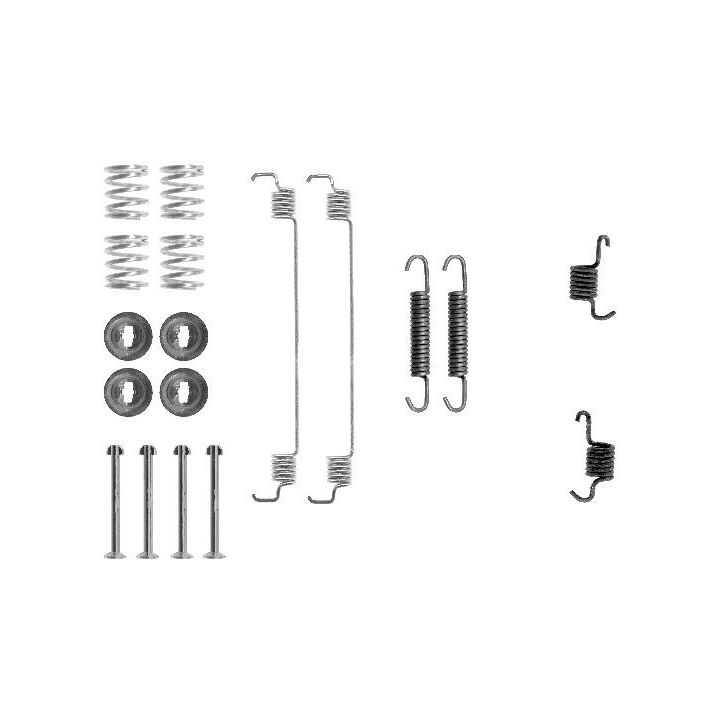 Priedų komplektas, stabdžių trinkelės TEXTAR 97014300