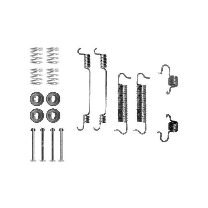 Priedų komplektas, stabdžių trinkelės TEXTAR 97014600