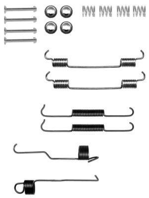 Priedų komplektas, stabdžių trinkelės TEXTAR 97016100