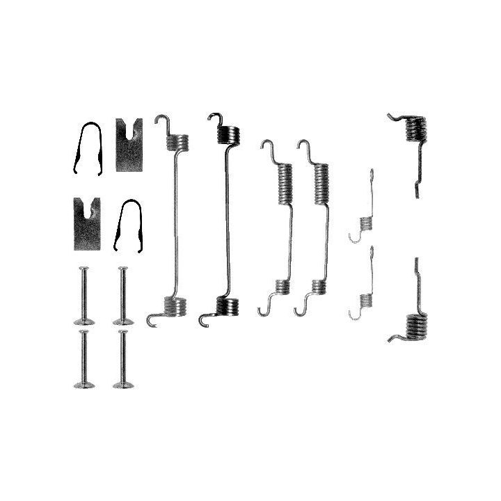 Priedų komplektas, stabdžių trinkelės TEXTAR 97030600