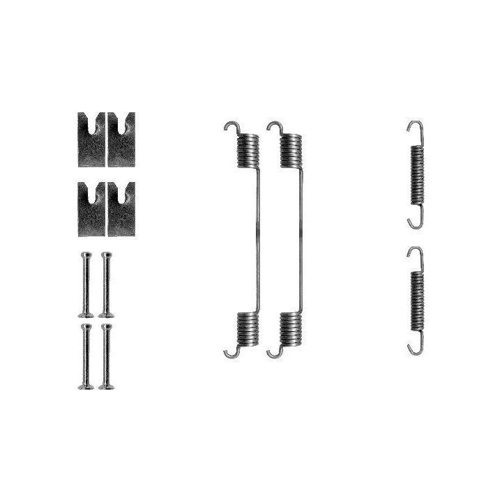 Priedų komplektas, stabdžių trinkelės TEXTAR 97030900