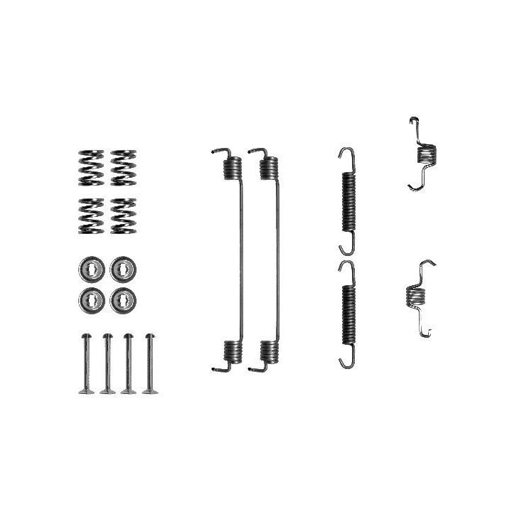 Priedų komplektas, stabdžių trinkelės TEXTAR 97031000