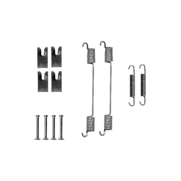 Priedų komplektas, stabdžių trinkelės TEXTAR 97031300